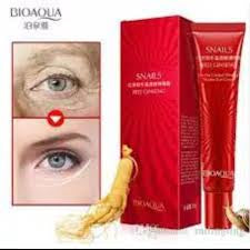 Red Ginseng Eye Cream Snail Essence Anti Aging Eye Cream Moisturizer Ageless Fade Fine Line Remove Dark Circle Eye Bag BIOAQUA