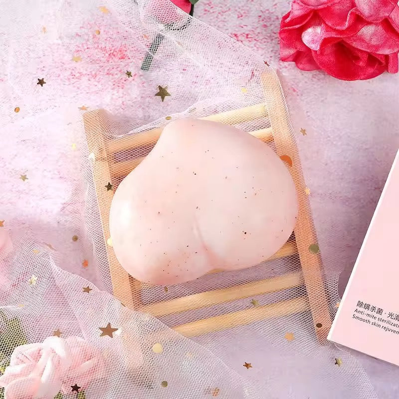 Original Japan peach 🍑 Whitening Soap bikini Anti-Dark Spots Handmade Peach soap