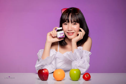 Colla Rich Collagen

Colla Rich Collagen new look is the dietary supplement
with collagen imported from Japan. It’s combined with
vitamin C, acerola cherry, and zinc