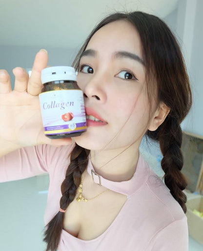 Colla Rich Collagen

Colla Rich Collagen new look is the dietary supplement
with collagen imported from Japan. It’s combined with
vitamin C, acerola cherry, and zinc