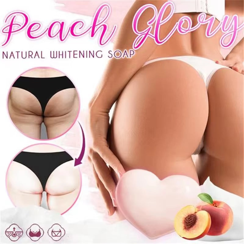 Original Japan peach 🍑 Whitening Soap bikini Anti-Dark Spots Handmade Peach soap