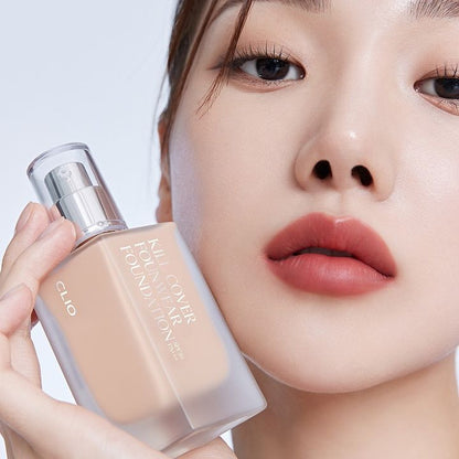 [CLIO] 
KILL COVER FOUNWEAR FOUNDATION spf 30 PA +++(𝟭𝟯𝗴)  . . #⃨4⃨ Ginger