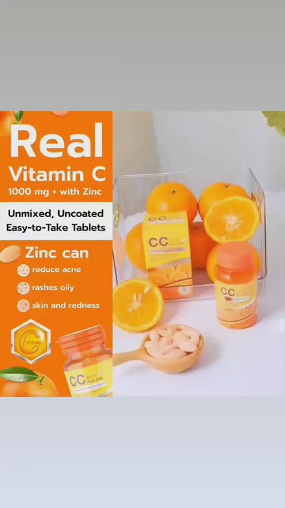 CC Vitamin C & Zinc 1000mg